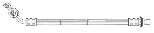 CEF 512124 Brake Hose